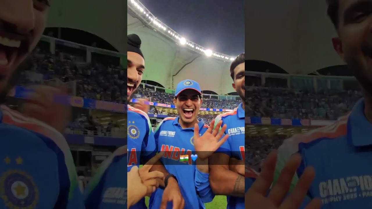 CHAMPIONS TROPHY 2025 WIN BTS | HAPPY INDEPENDENCE DAY 🇮🇳.  #RP17 #shorts