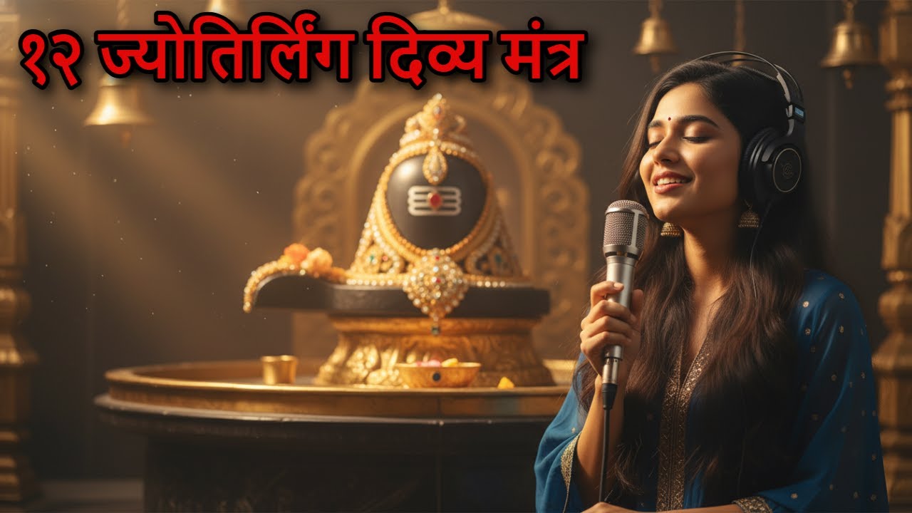 १२ ज्योतिर्लिंग दिव्य मंत्र  l द्वादश ज्योतिर्लिंग मंत्र 🔱12 Jyotirlinga Mantras Jyotirling temples