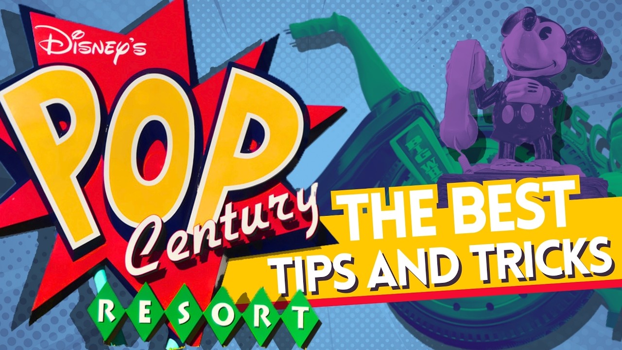 Top 5 Secrets You Need to Know About Disney's Pop Century Resort Disney World!