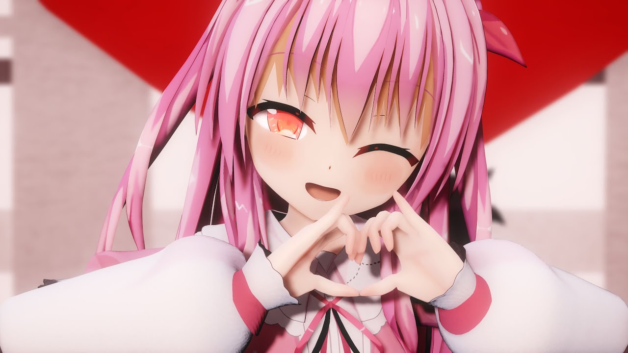 【MMD】姫熊りぼんが可愛く「ラブチーノ / Love Cino」【4K】