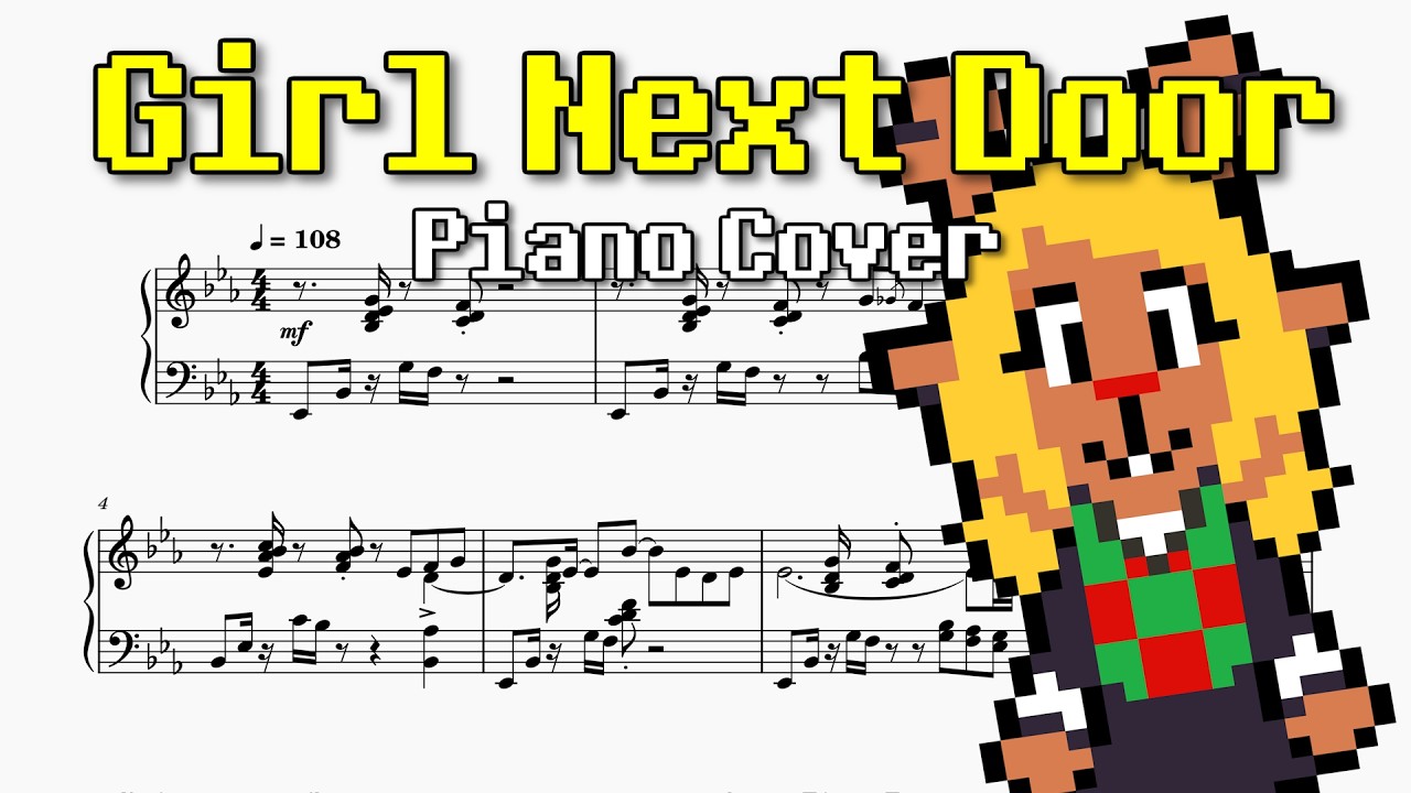 Girl Next Door - DELTARUNE Piano Cover