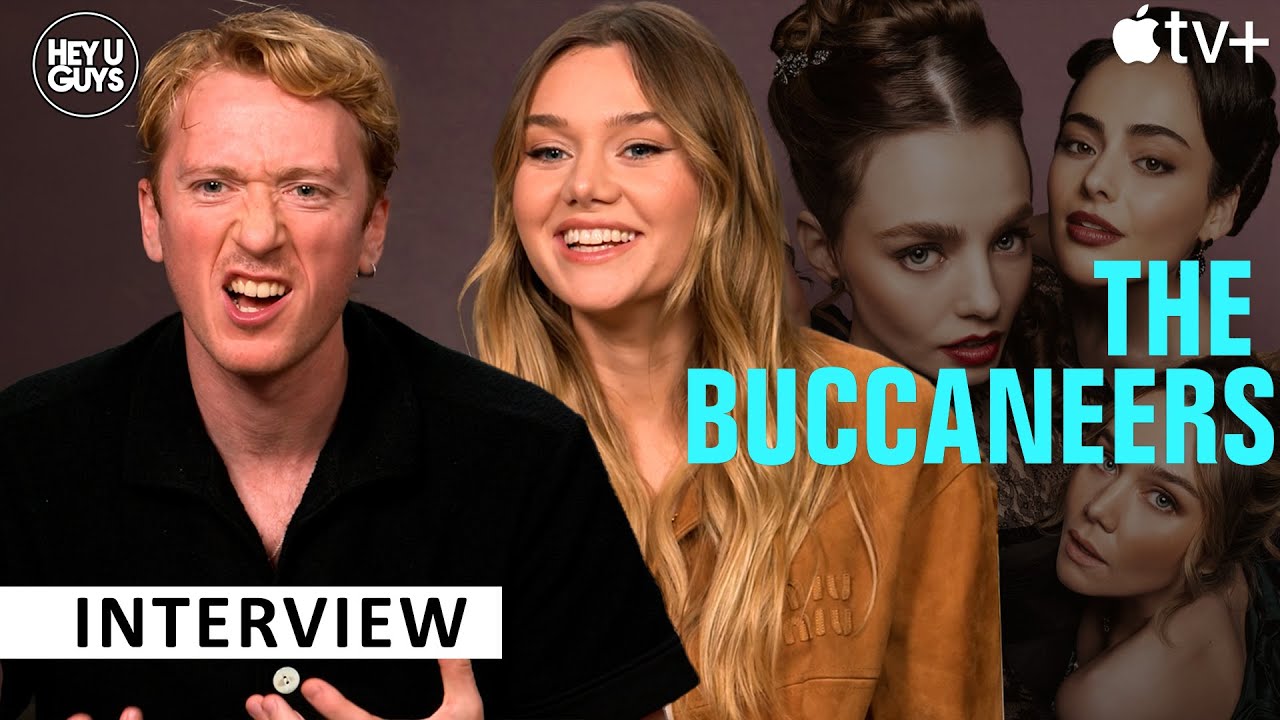 Imogen Waterhouse & Barney Fishwick on The Buccaneers Season 2 | Drama, Secrets & Mutton Chops!