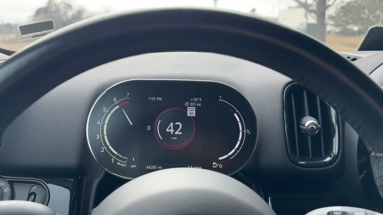 2022 MINI Cooper Countryman 0-60 (3-Cylinder Turbo)