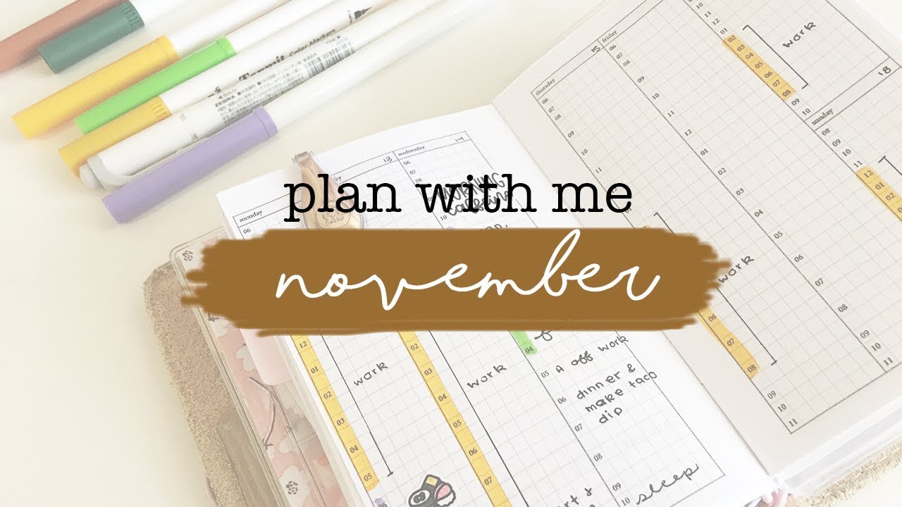 Plan With Me | Functional Planning for November 2018