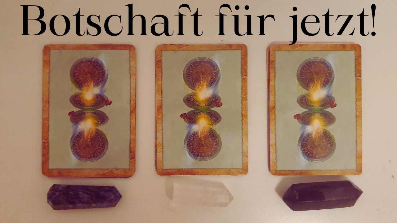 💐Botschaft für JETZT! Wähle einen Stapel!💐#orakel #pickapile