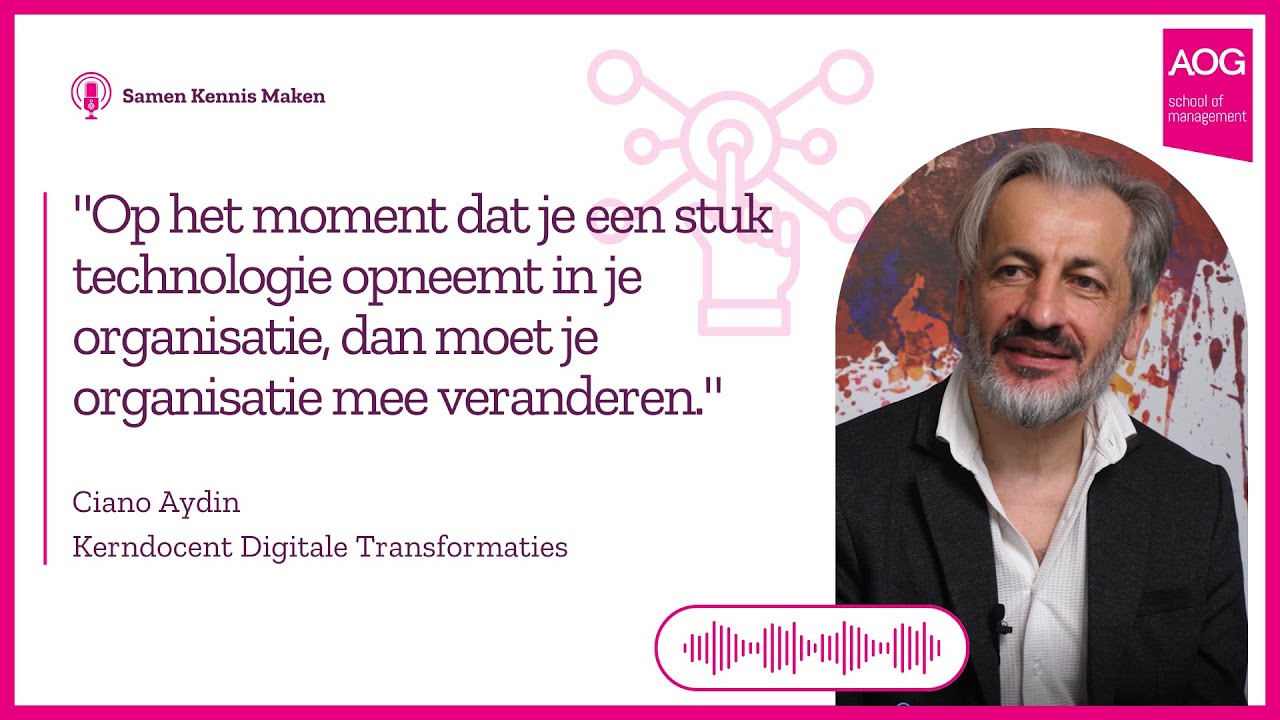 Podcast met Ciano Aydin: hoe beïnvloeden algoritmen en AI jouw keuzes?