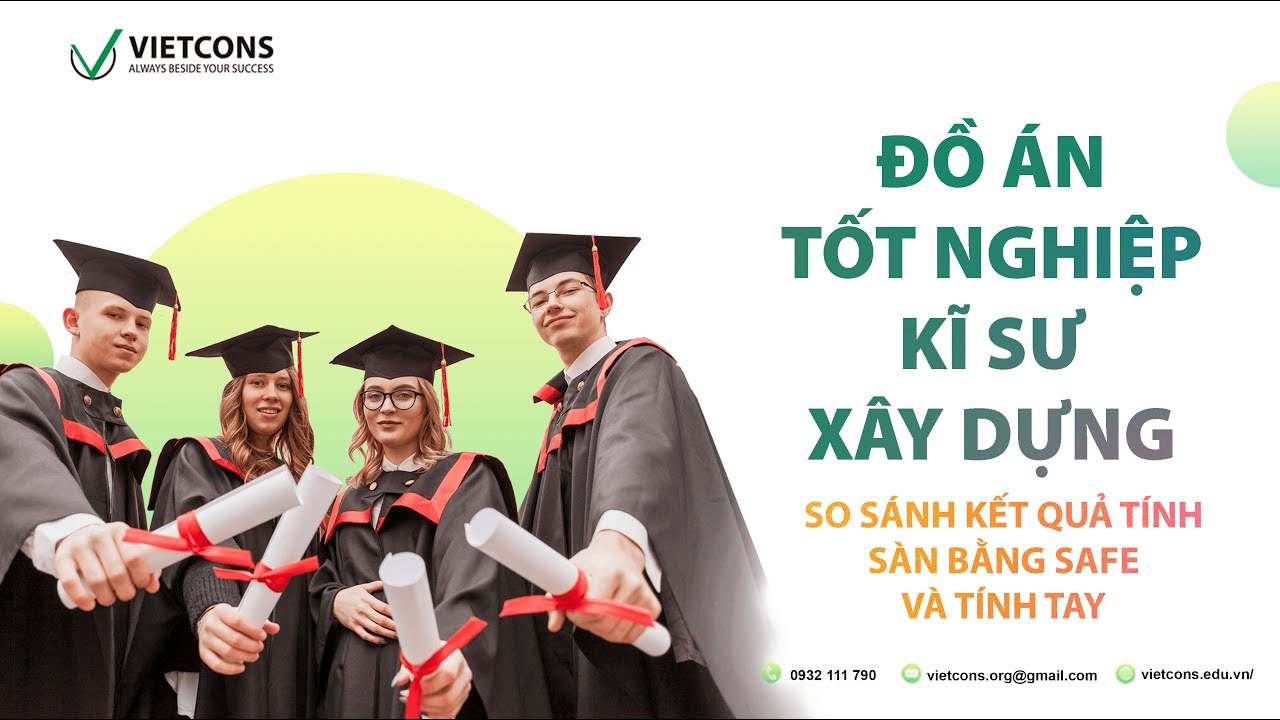 So sánh kết quả tính sàn bằng SAFE và tính tay|ướng dẫn đồ án tốt nghiệp kĩ sư xây dựng
