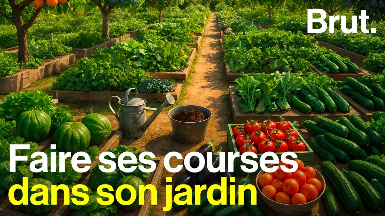 Pr&egrave;s de 1000 vari&eacute;t&eacute;s de l&eacute;gumes et de fruits dans le potager du chef Alexis Bijaoui