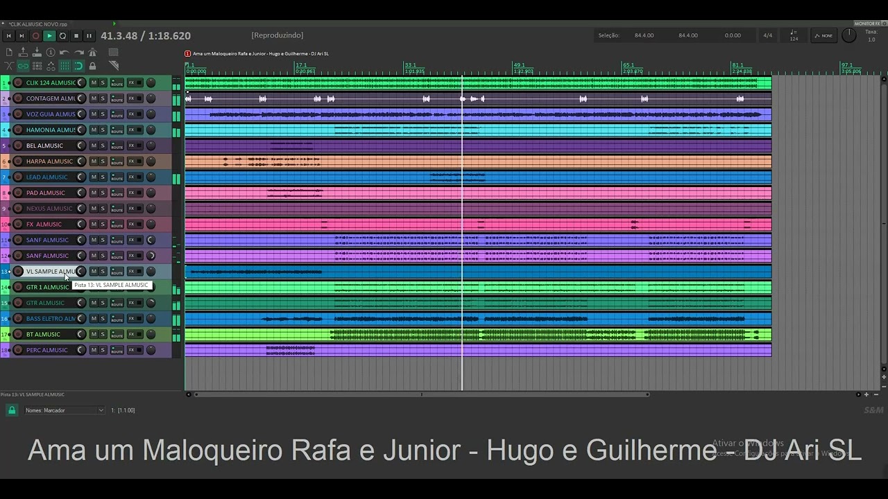 VS  Ama um Maloqueiro Rafa e Junior - Hugo e Guilherme - DJ Ari SL