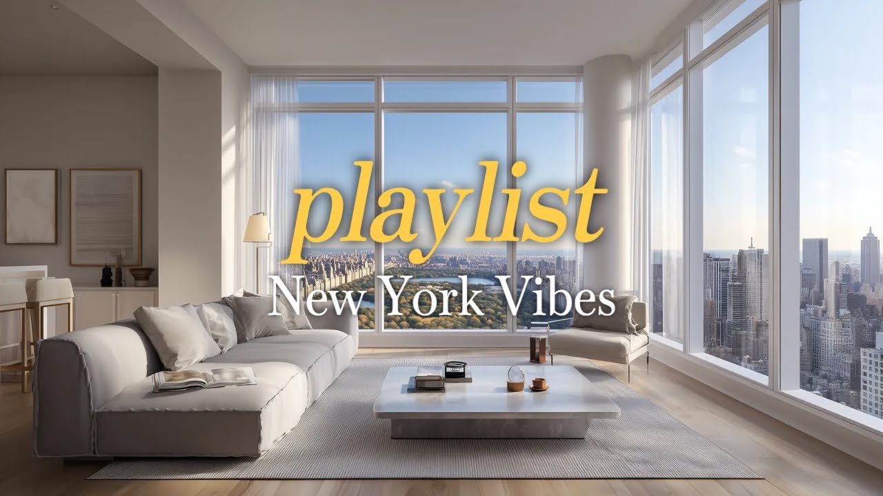 Playlist 뉴욕 감성의 카페 음악 New York Vibes🎶acoustic/folk/ballad/pop