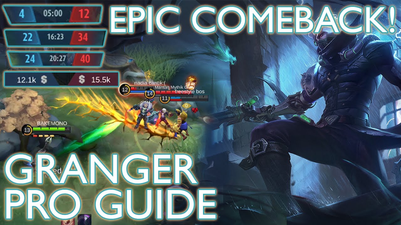 AGAINST ALL ODDS! Granger Guide + Commentary | Mobile Legends