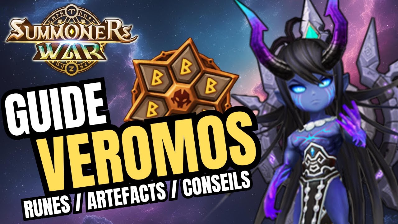 Gros plan sur VEROMOS : Runes, Artefacts, O&ugrave; le jouer, Conseils | Summoners war