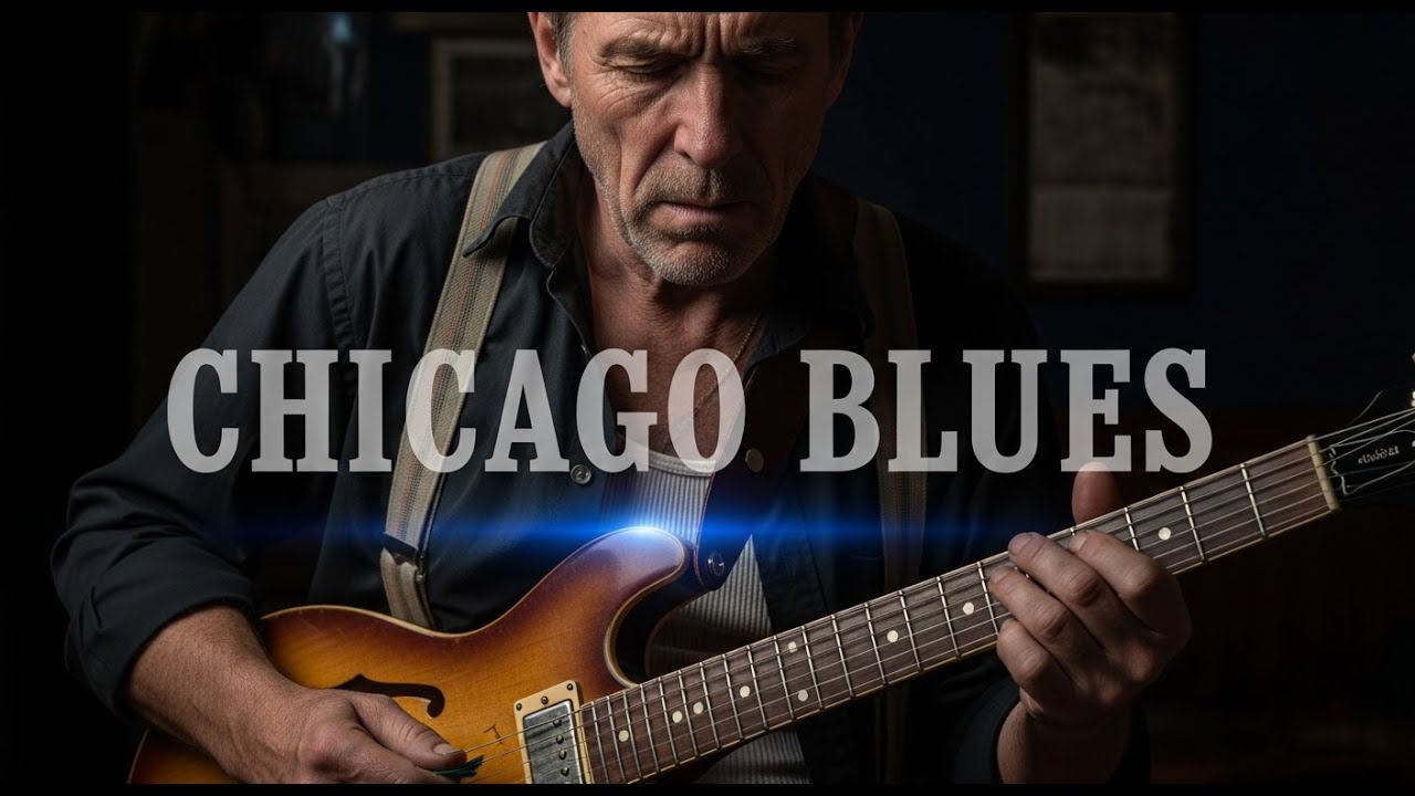 Blues Rock Slow Blues | SRV & Bonamassa Inspired Night Drive