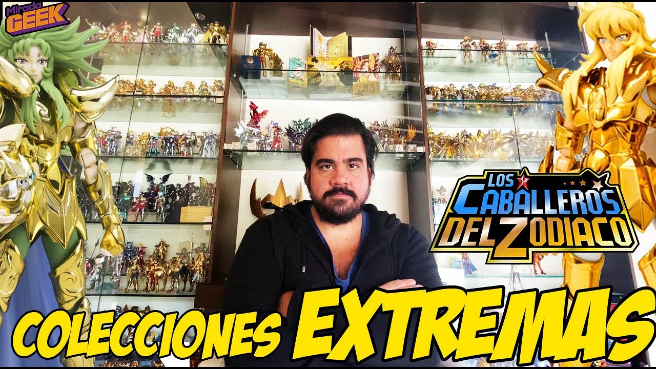 COLECCIONISTAS EXTREMOS DE SAINT SEIYA / ANDRES Y SU MUNDO DE FIGURAS