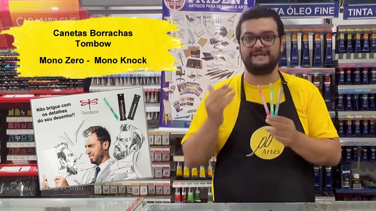 Canetas Mono Zero e Mono Knock - N&atilde;o brigue com os detalhes do seu desenho!!!!