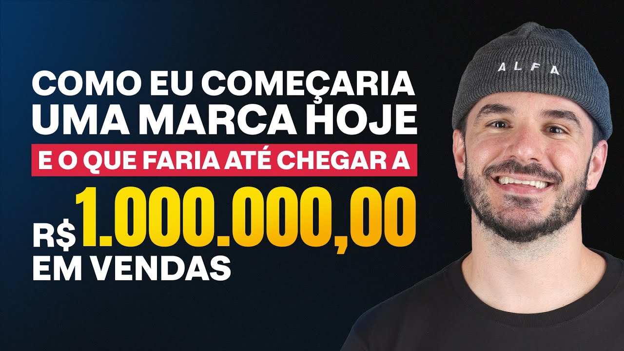 COMO CRIAR UMA MARCA DE ROUPA E FATURAR R$1.000.000,00 🤑