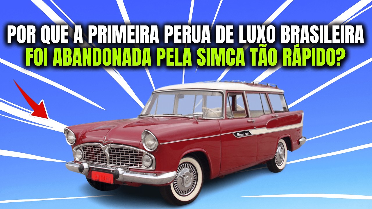 Simca Jangada: A Perua Que Prometia Ser a Mais Sofisticada do Brasil…
