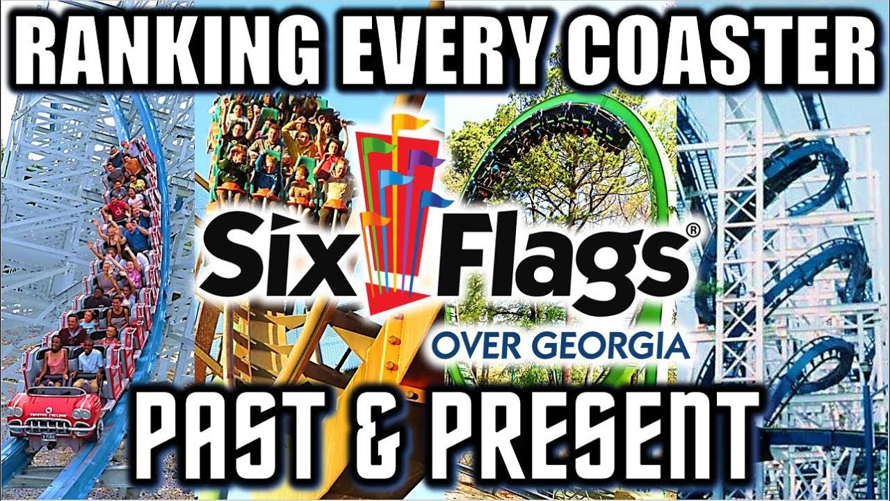 Рейтинг всех американских горок в Six Flags Over Georgia