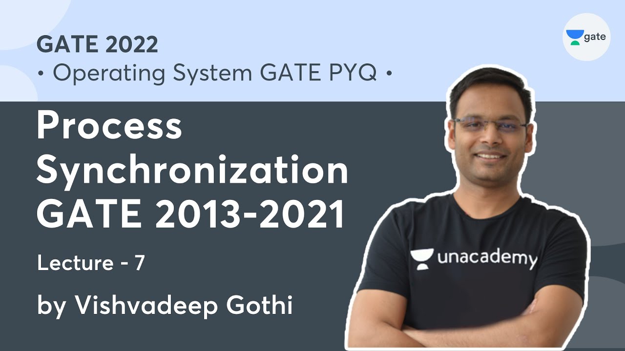 Process Synchronization GATE 2013-2021 | L 7 | Operating System GATE PYQs | GATE 2022