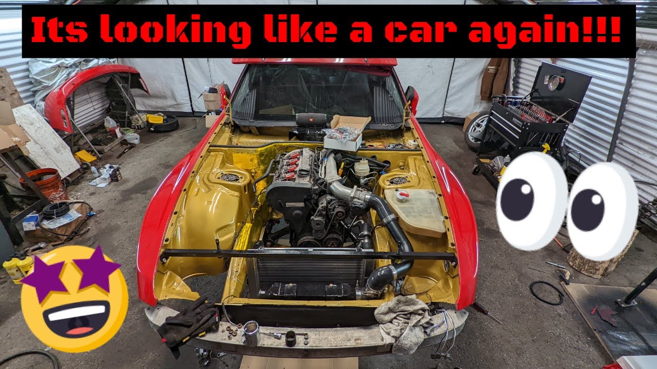 1.8T 944 | Radiator and intercooler mounted!