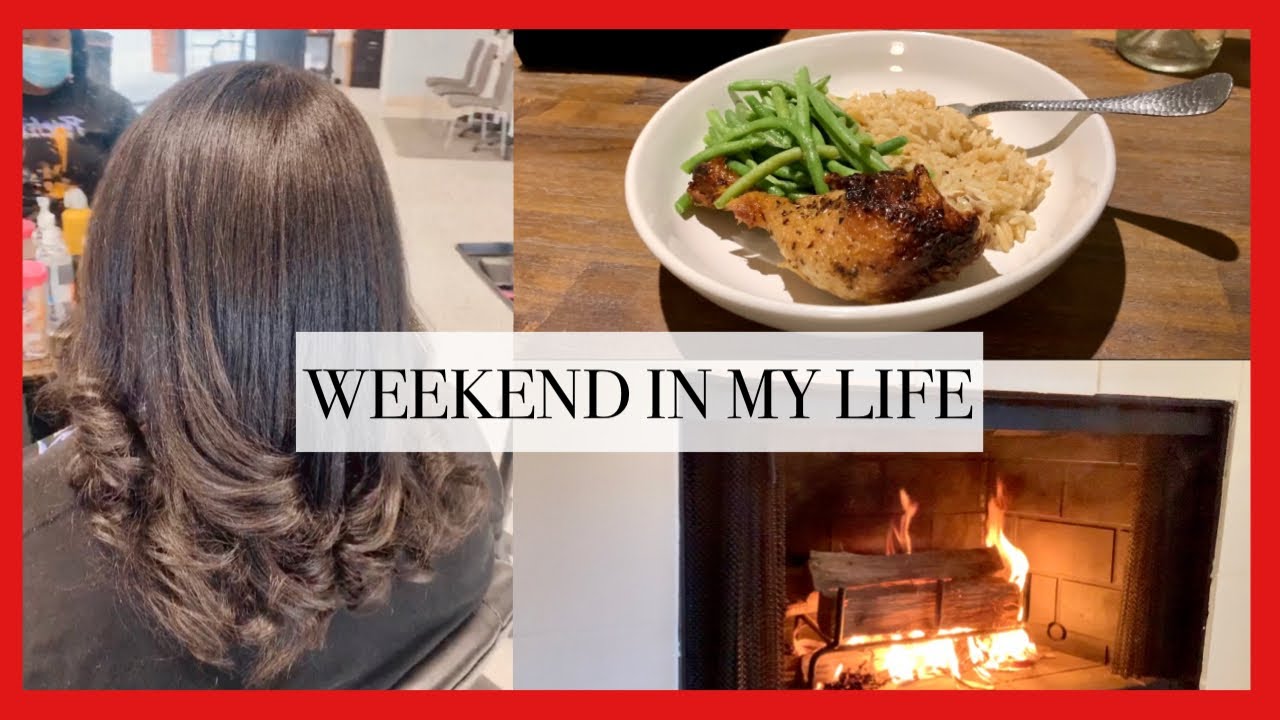 (Vlog 25) Weekend In My Life | Decorating the Christmas Tree, New Hair, Holiday Decor 2020