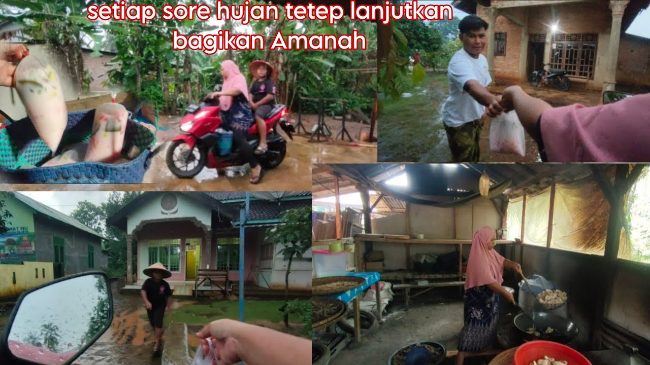 Goreng krupuk selesai lanjut bagi bagi takjil amanah saudara online 