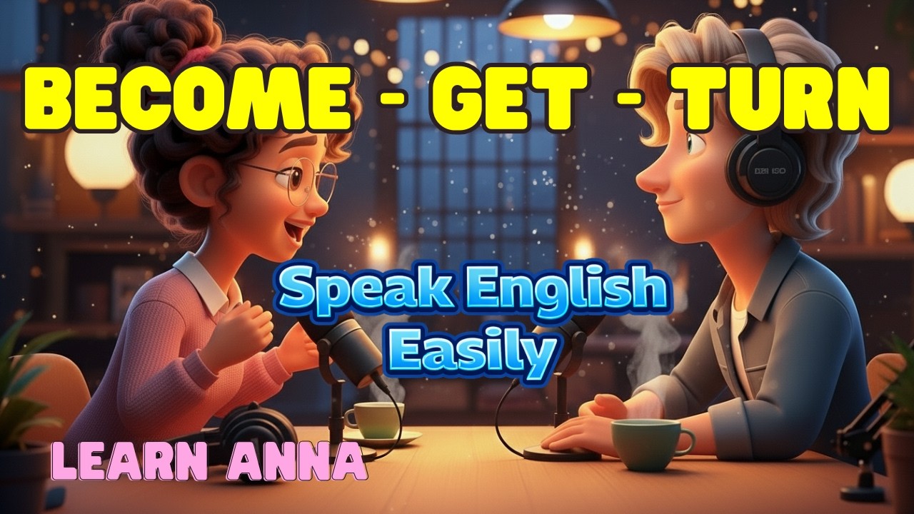 How to Use Become vs Get vs Turn in Real English