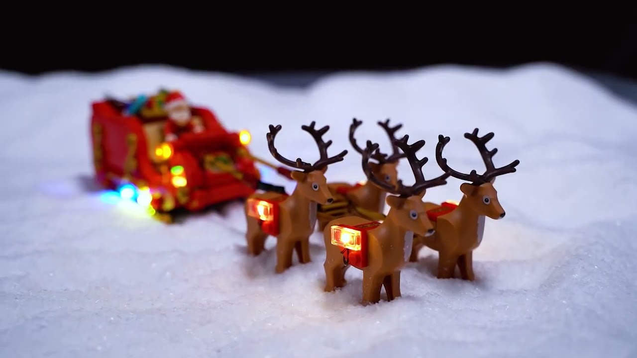 Lightailing Light Kit For Lego Santa's Sleigh 40499