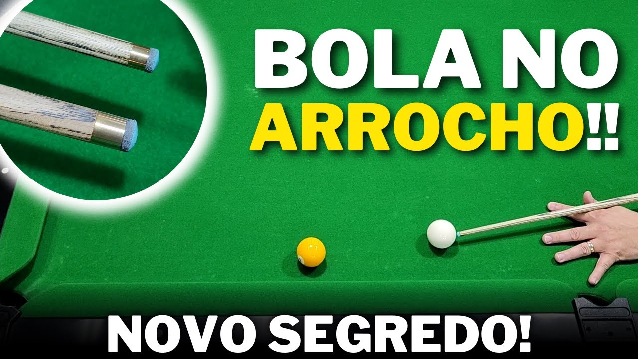 Bola no ARROCHO!! Mais um SEGREDO que facilita essa tacada🔥🎱