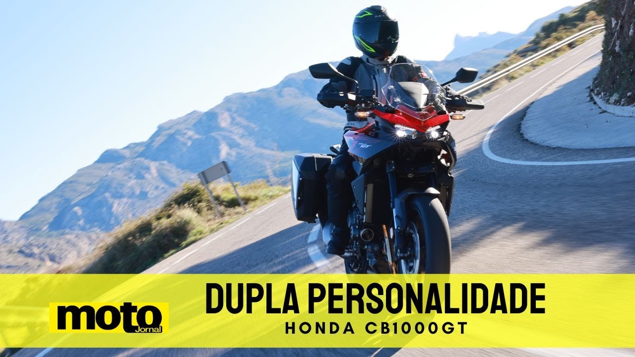 A Honda CB1000GT &eacute; a sport tourer com dupla personalidade