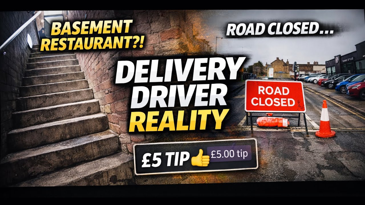 Strange Deliveroo Day | Basement Restaurant, Road Closed & £5 Tip