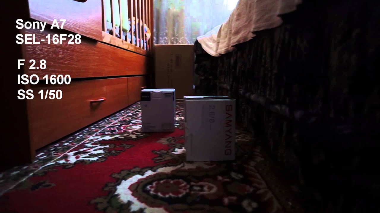 SONY NEX-VG 20 vs SONY A7