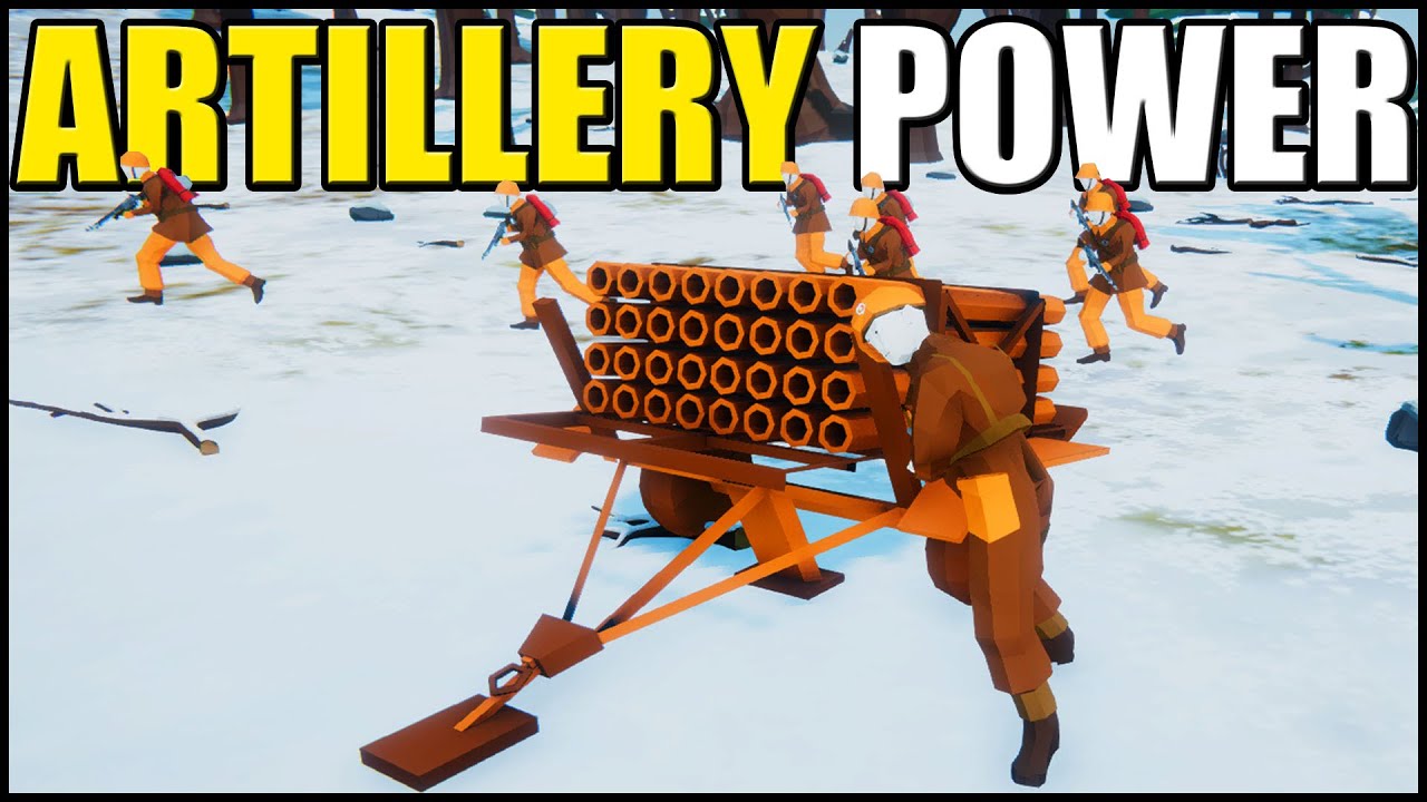 Destructive Power of ARTILLERY! - Total Tank Simulator