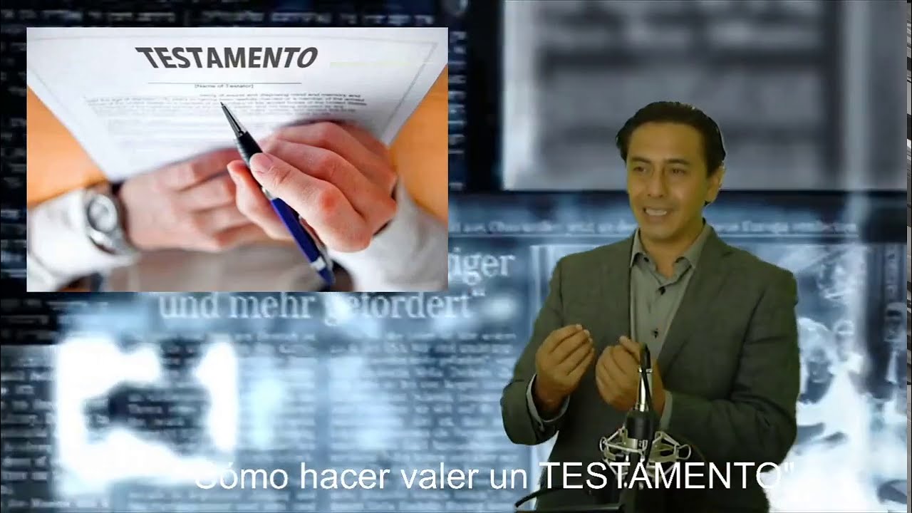 C&oacute;mo hacer valer un Testamento? - Necesito hacer un juicio?
