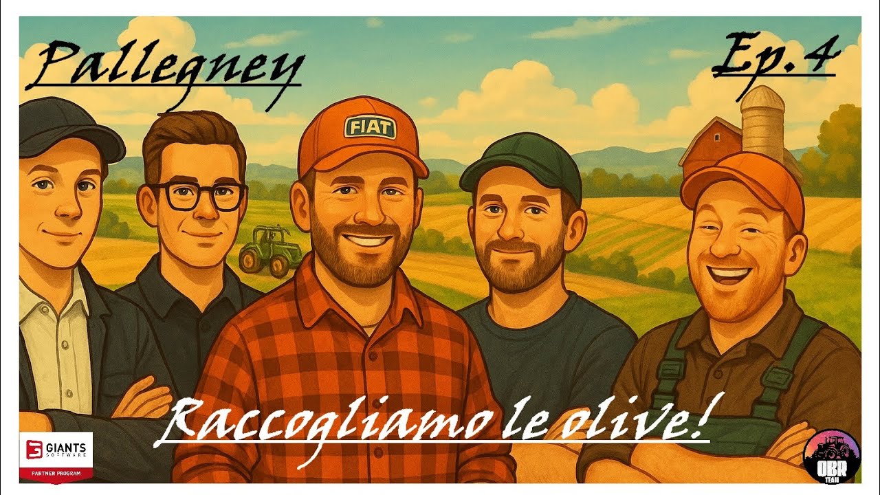 Raccogliamo le olivee!!!!  (Pallegney ep.4)