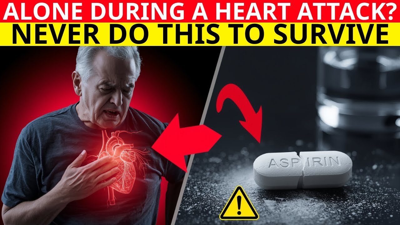 How to Survive a Heart Attack Alone After 60 - 7 Life Saving Tips Every Senior Must Know!