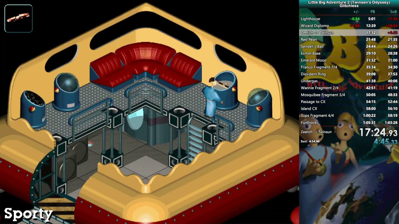 Little Big Adventure 2 - Speedrun Glitchless 