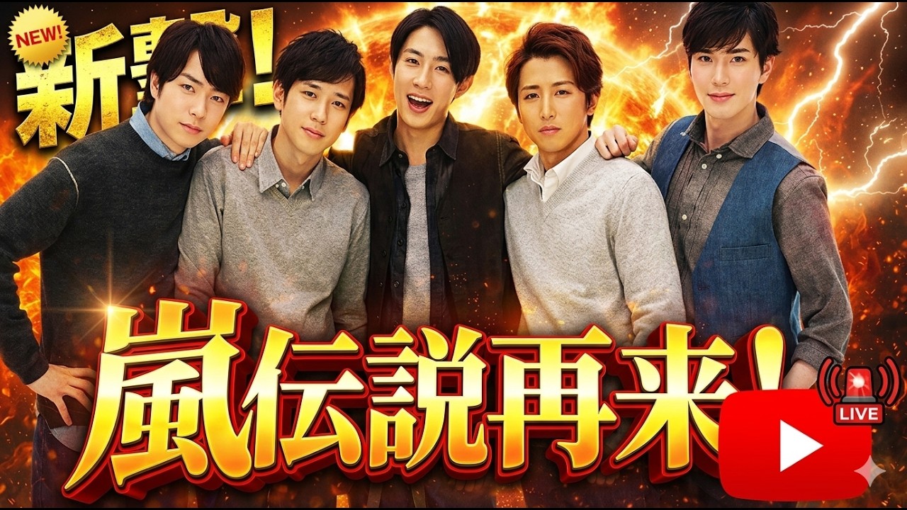 嵐の伝説再び！ライブ映像3作品がトリプルプラチナ認定…ファン歓喜の理由とは？#嵐#ARASHI#JPOP