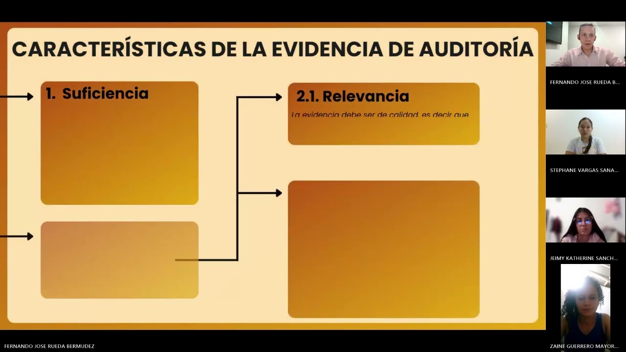 Auditor&iacute;a Financiera y Revisor&iacute;a Fiscal   NIA 500, 501, 505, 510, 520, 530 Y 540   GRUPO 46   UNAD