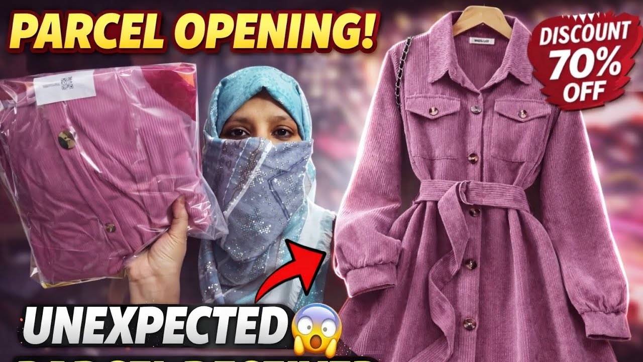 My 2 vlog Parcel Opening 😍 | Online Dress Unboxing | Quality Check 😱Unexpected Parcel 😲 