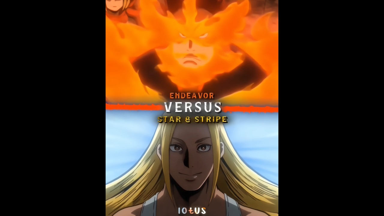 Endeavor vs Star & Stripe | #myheroacademia #mha #anime #myheroacademiaedit #mhaedit #animeedit