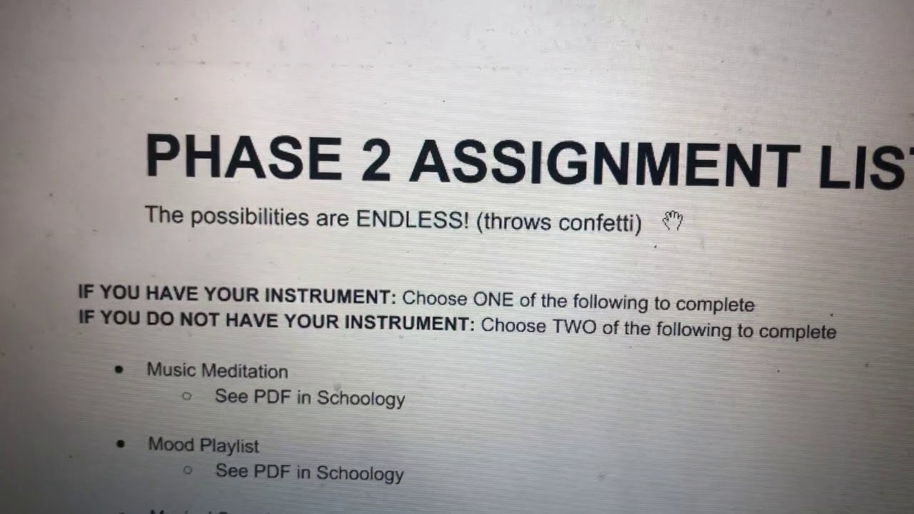 ONLINE LEARNING: PHASE 2 INFO VIDEO