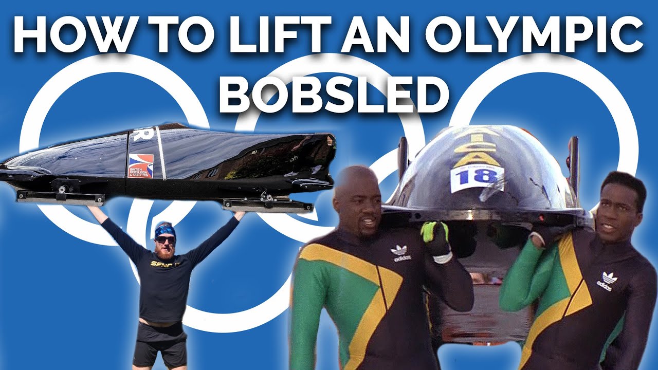 Lifting and OLYMPIC BOBSLED - How bobsleds are moved - Axe Racing
