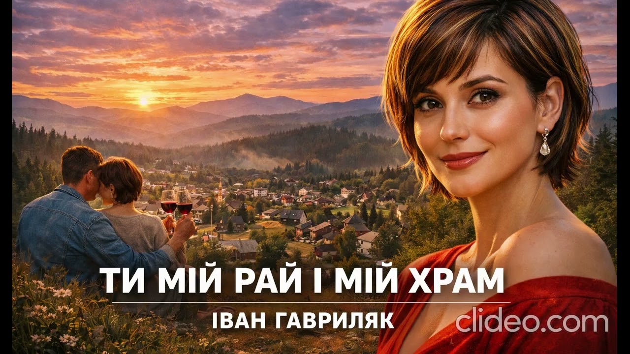 Ти мій рай і мій храм - Іван Гавриляк (авторська) Suno AI Music//clideo