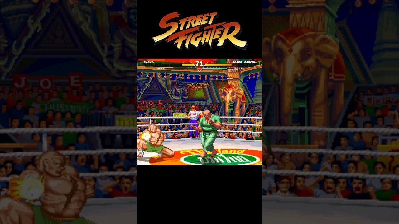 &ldquo;SAGAT vs DOPPO &ndash; O TIGER SHOT DECIDE?! 🐅🔥 #shorts #viral #streetfighter #baki