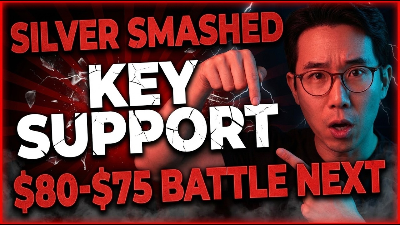 SILVER SMASHED KEY SUPPORT — Next Stop: The $80–$75 Battle