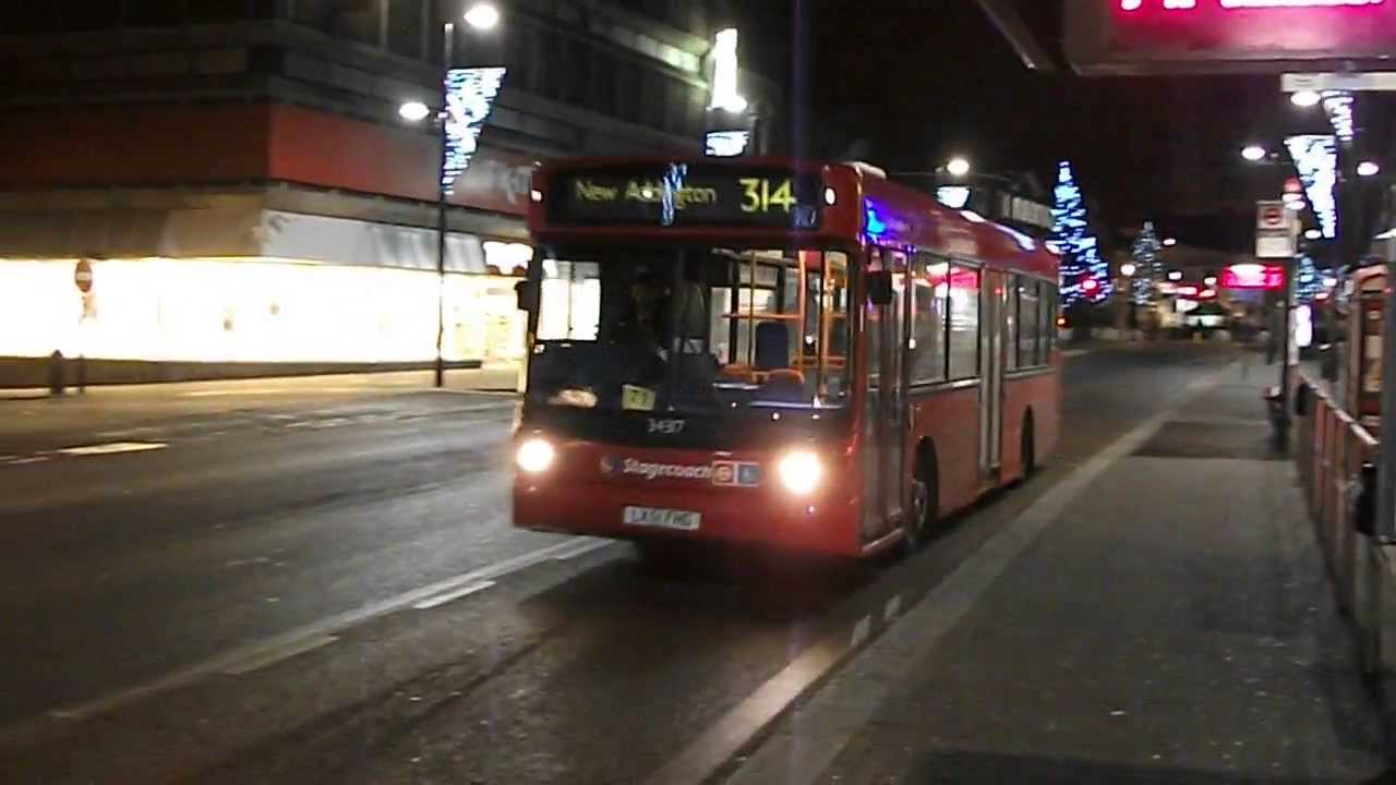 London Bus Route 314 at Bromley High Street/The Mall