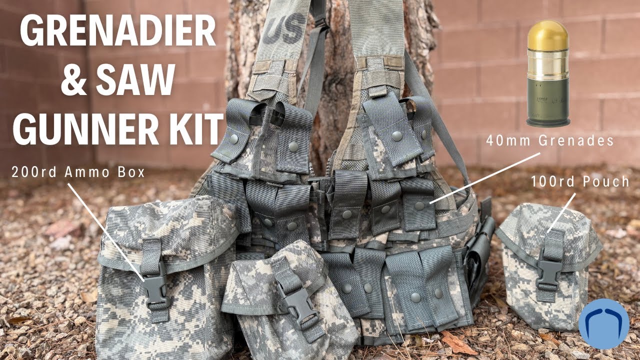 Комплекты гранатометчика и пулеметчика SAW — Как собрать боевой грузовой контейнер (излишки армей...