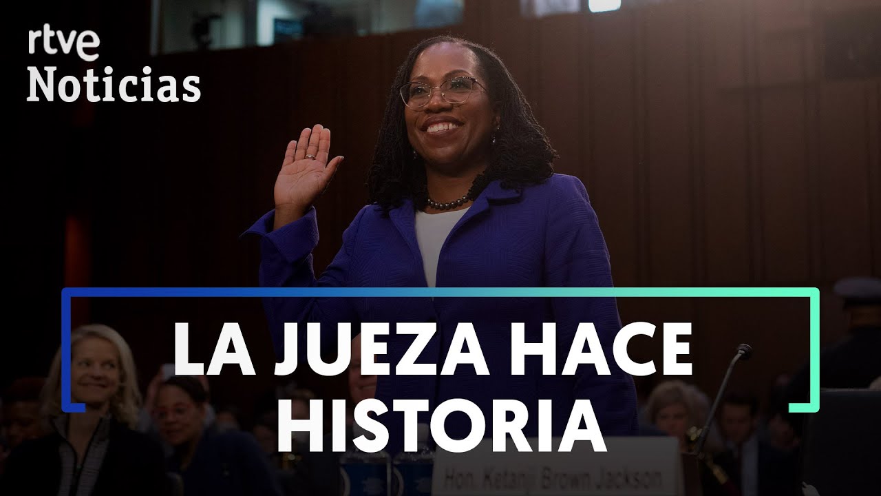 KETANJI BROWN JACKSON, primera MUJER NEGRA del TRIBUNAL SUPREMO de EE.UU. | RTVE Noticias