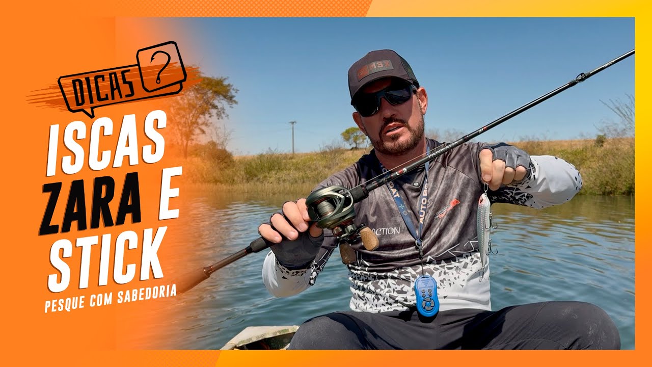 👉 “Segredo das Iscas Zara e Stick 🎣 | Aprenda o Trabalho Que Faz o Tucunaré Explodir na Superfície!”